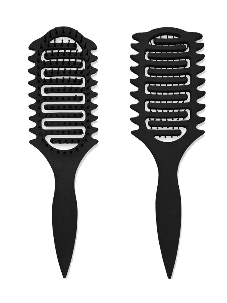 Bounce Curl Defining Styling Comb Hair Styling Anti-Frizz No Tangles Curl DefineStylingBrush