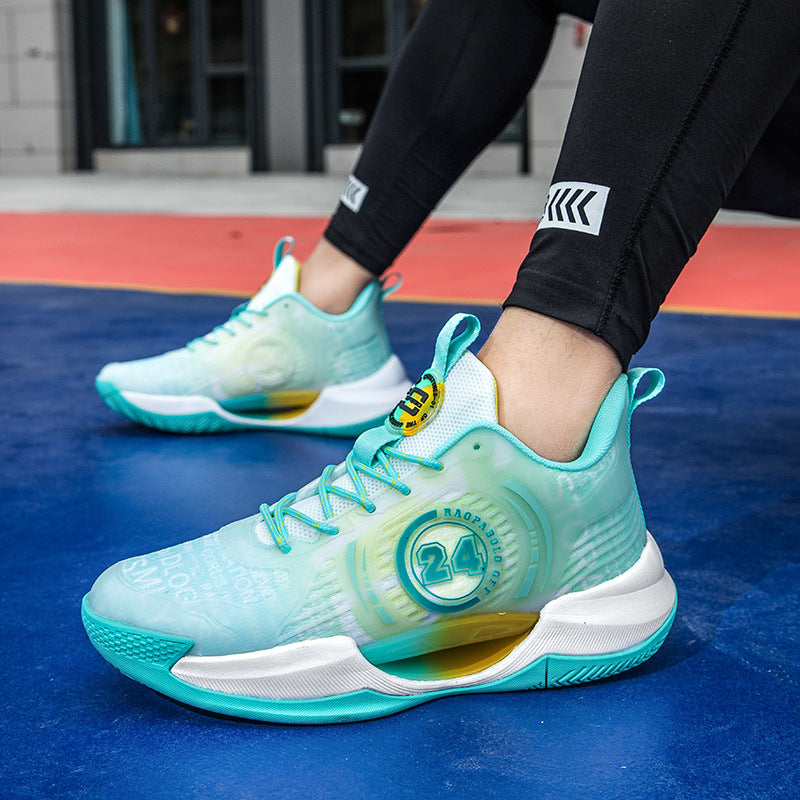 2025New Youth Professional Training Practical Wear-Resistant Basketball Shoes fashion Trend Men's Shoes Cushioning Sports Shoes