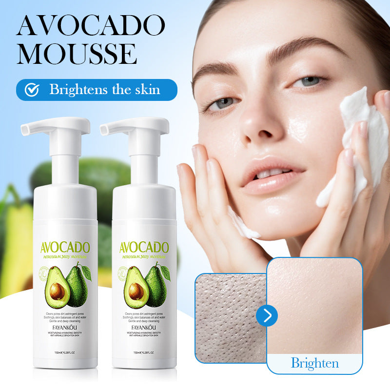Cross-Border Avocado Skincare Series150ml Moisturizing Anti-Oxidation Cleansing Face Wash Export Manufacturer Wholesale