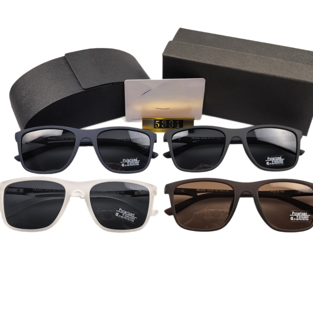 European and American New Style Sunglasses Polarized Sun Protection Sunglasses Classic Square Frame Sunglasses Women's Sunglasses Wholesale