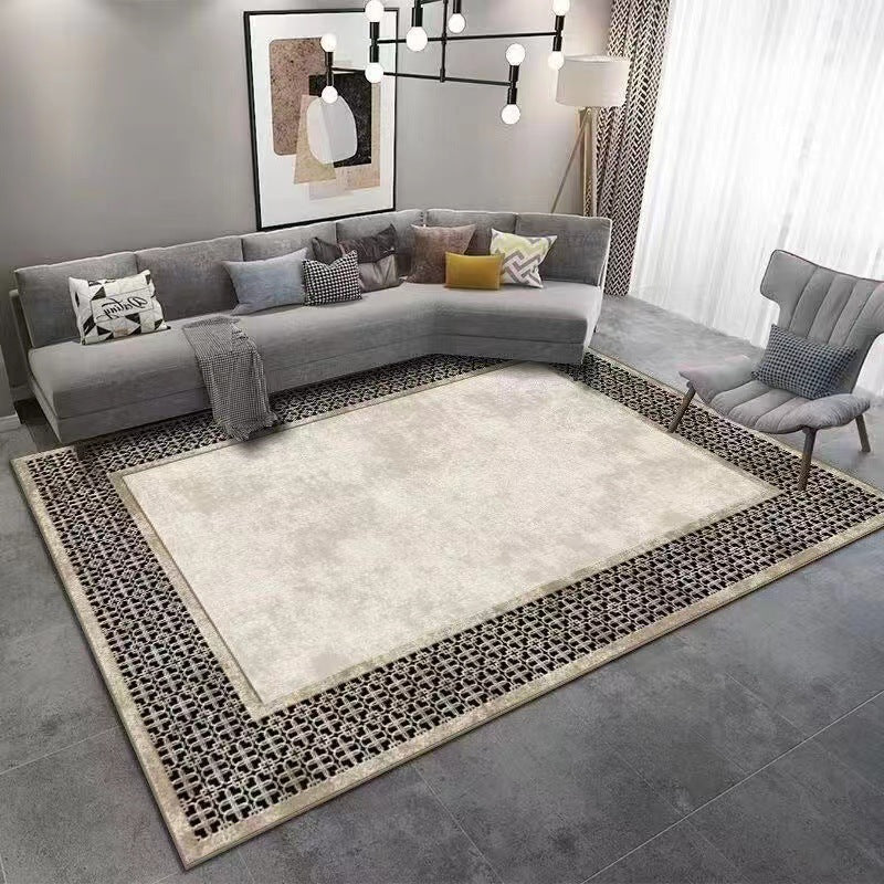 Living Room Bedroom Carpet Stain Resistant Wash-Free Easy Care Bedside Rug Sofa Coffee Table Large Area Carpet Manufacturer Wholesale