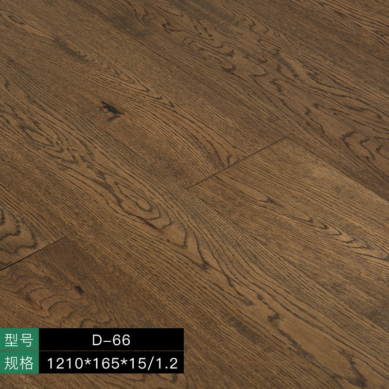 In stock wholesale Door-to-Door Installation Oak Multi-layer Small Knot Locking Solid Wood Flooring Eco-friendly Underfloor Heating Composite Flooring