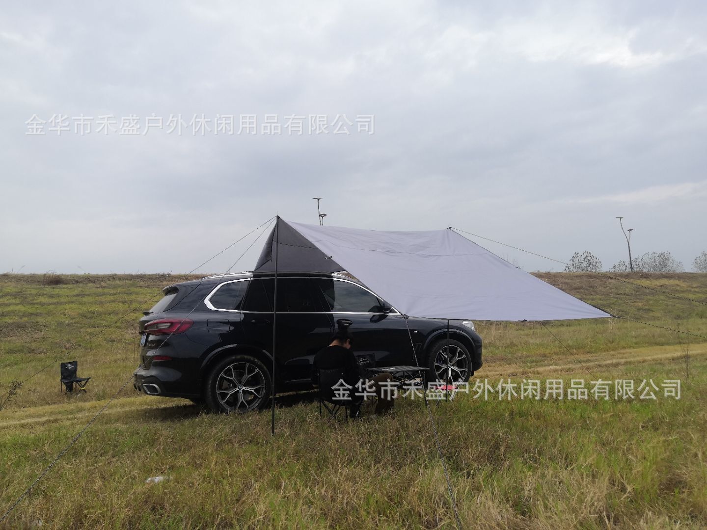 Manufacturer Direct Supply Car Sunshade Side Awning Outdoor Camping Car Tail Tent suv Car Side Tent Side Awning Canopy