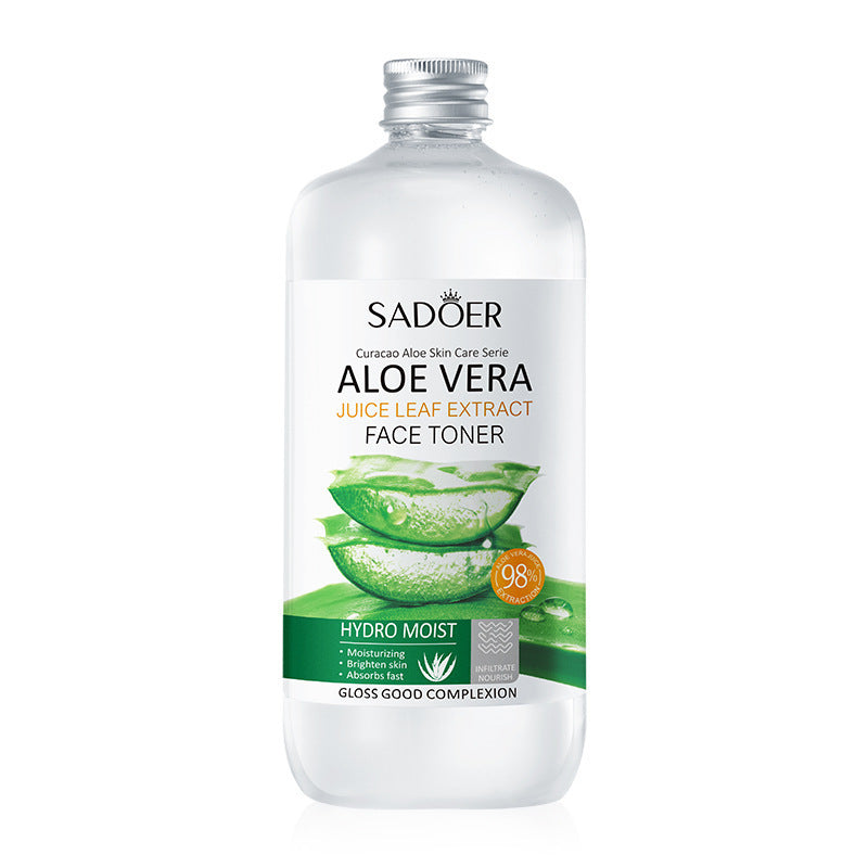 Full English Aloe Lotion500ml SADOER Moisturizing Large Capacity Lotion  Foreign Trade Wholesale