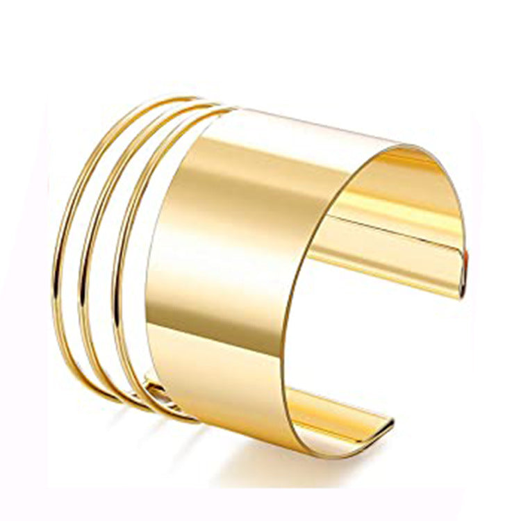 Alloy Arm Bracelet for Women Versatile High-end Jewelry for Men ins Niche Accessories Bracelet