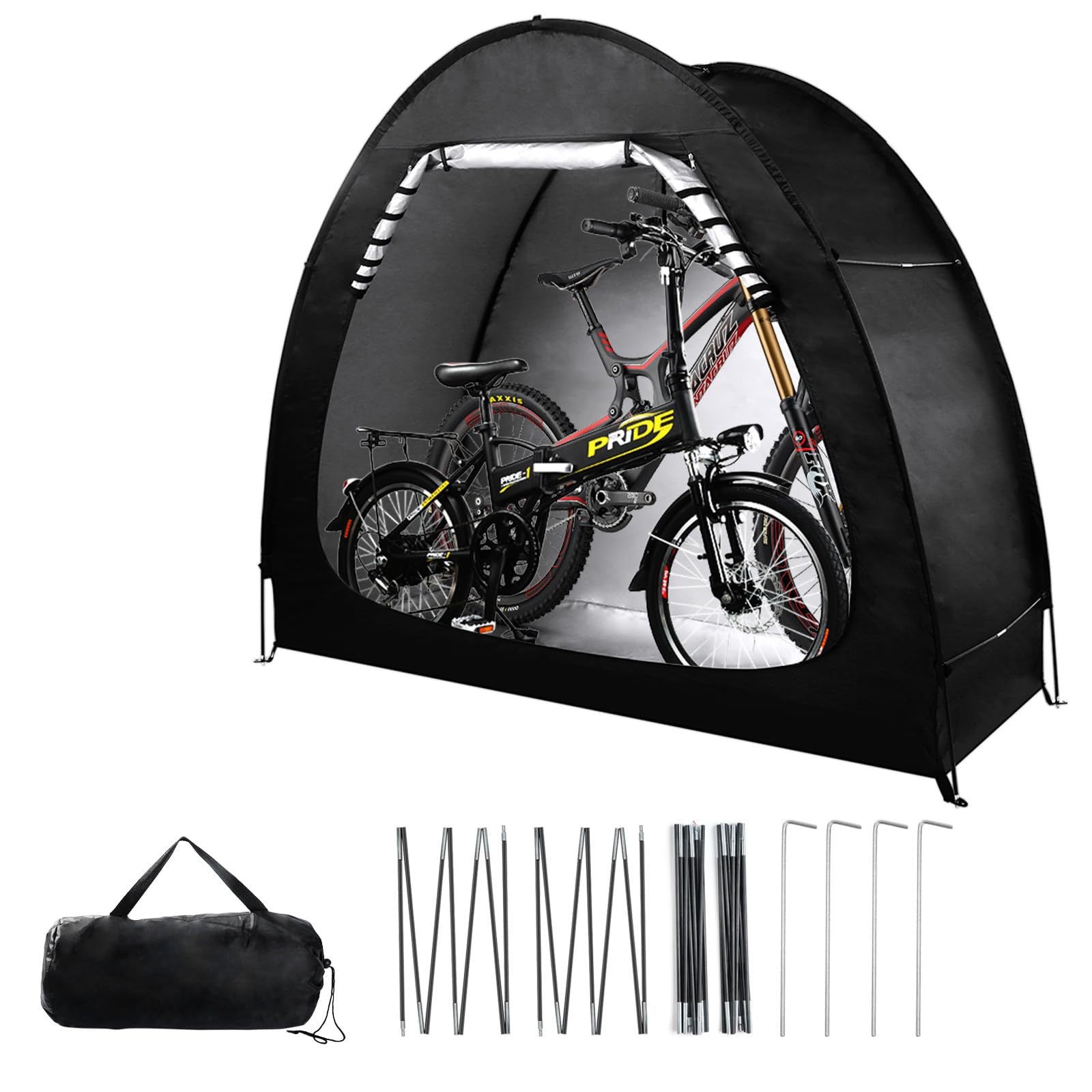 Wholesale Outdoor Cycling Bicycle Tent Waterproof Mountaineering Portable Camping Silver Coated Sunproof Rainproof Camping Tent