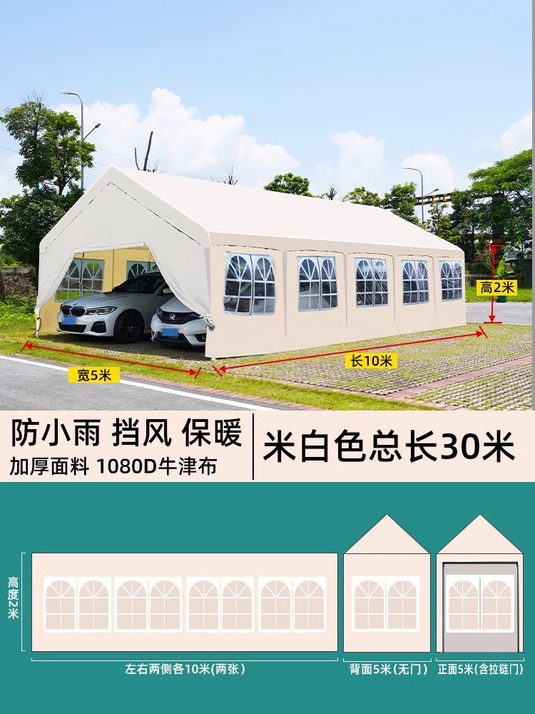 Camping Internet Celebrity Market Stall Tent Cover Thickened Windproof Rainproof Coldproof Outdoor Windproof Cloth Distribution and Dropshipping