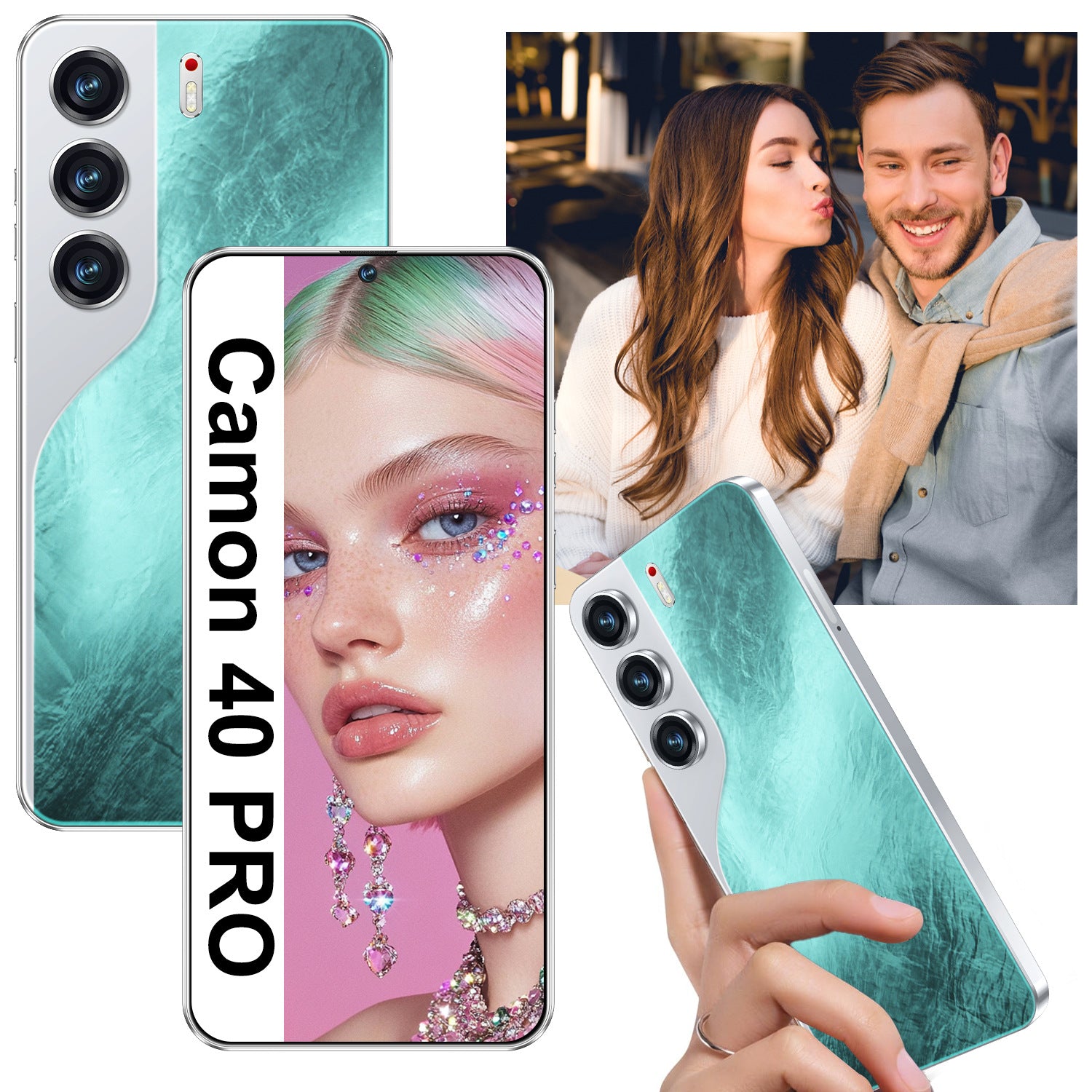 New Smartphone Camon40 Pro High memory capacity16+1T Smartphone Factory Wholesale Hot Sale