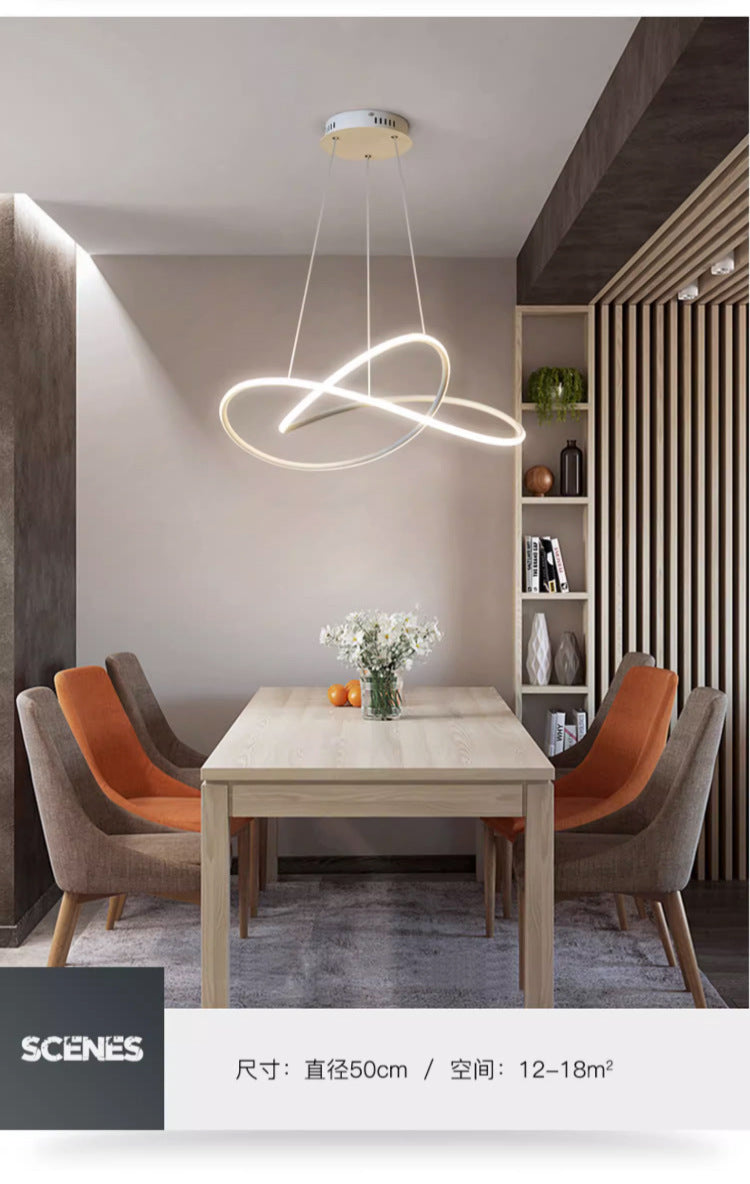 Restaurant Pendant Light Modern Minimalist Dining Room Table Lamp Bar Counter Internet Celebrity Bedroom Pendant Light2025New Model Zhongshan Lighting