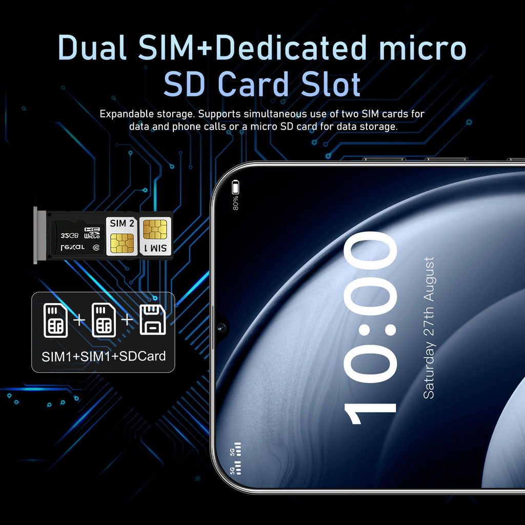 Camon30Mobile Phone16+1T Android Smartphone7.3Inch Large Screen Source Factory(Popular)