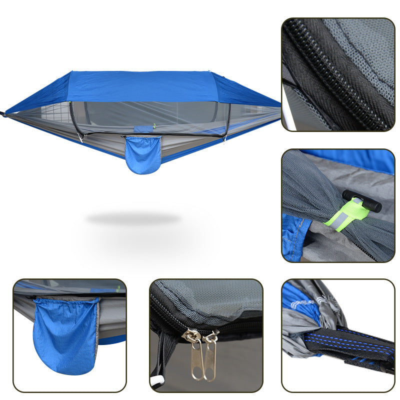 Outdoor Mosquito-Proof Portable Swing Outdoor Hammock Sunshade Wholesale290*140cm