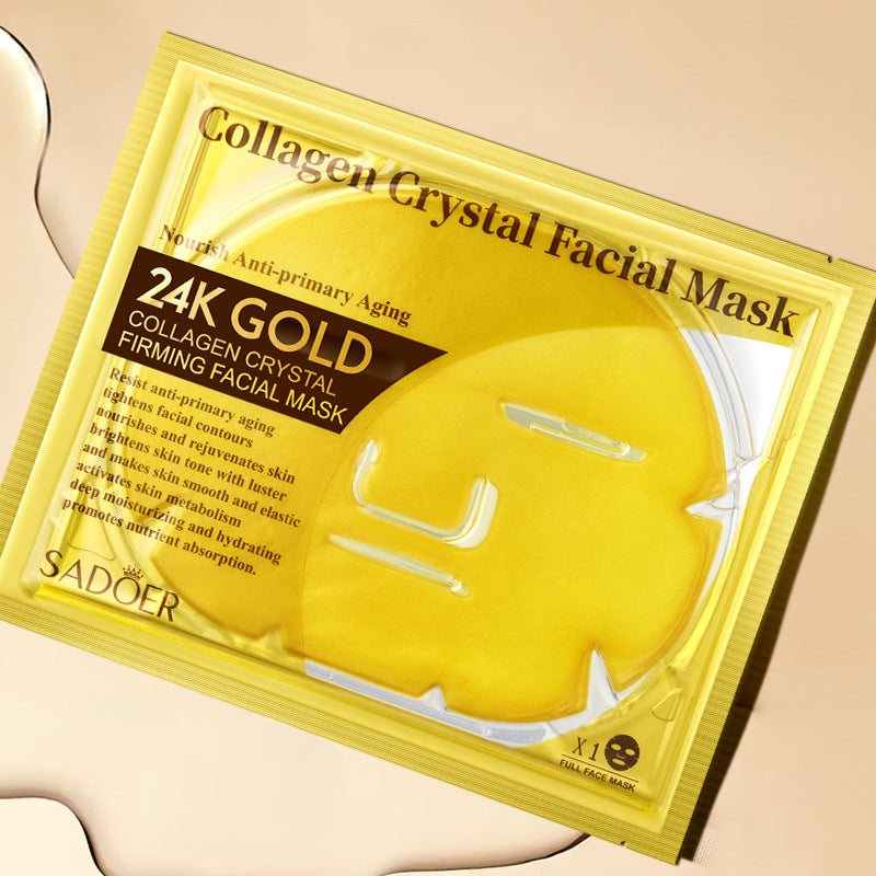 24k Gold Collagen Mask60gSADOER Crystal Hydrating Moisturizing Mask Cross-Border Wholesale