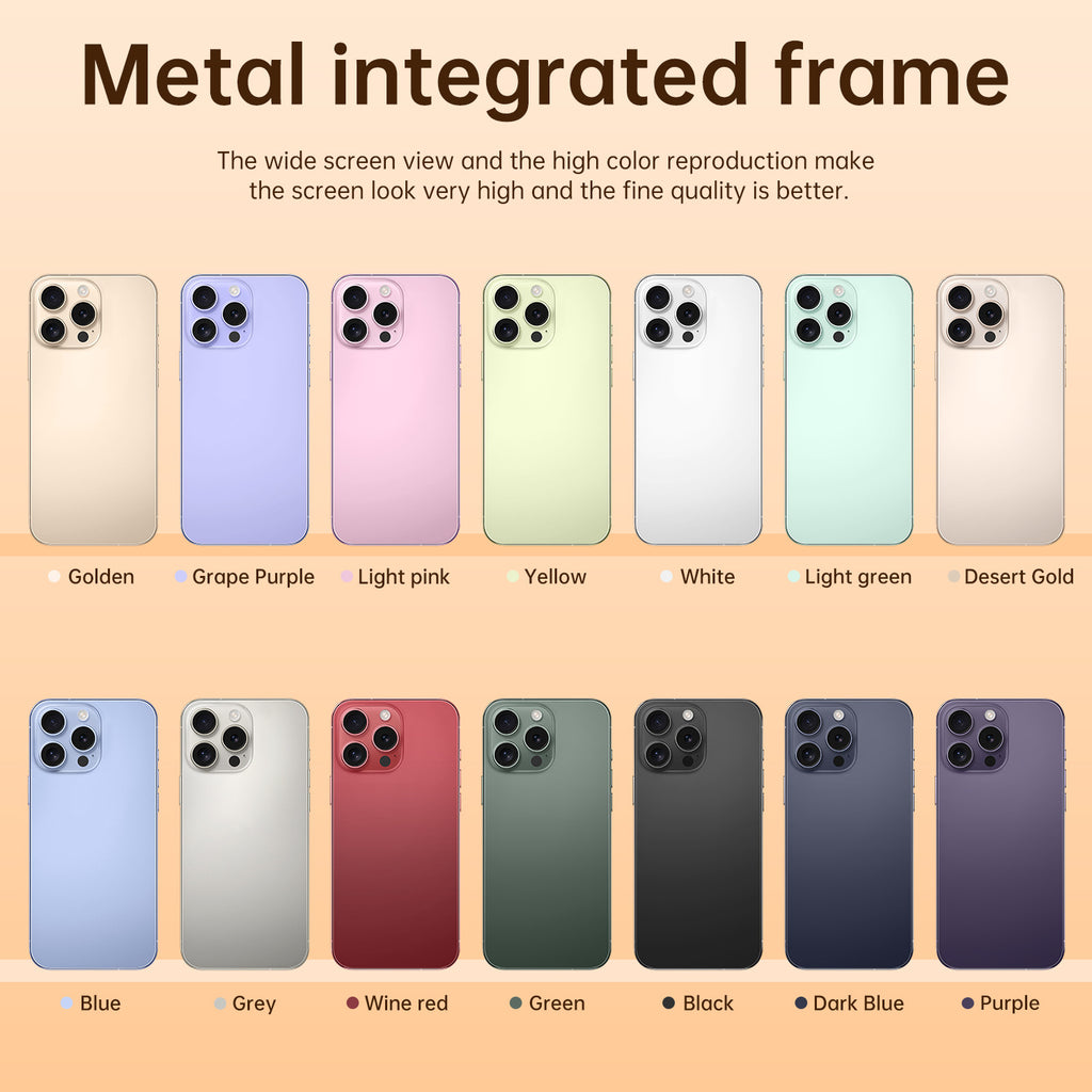 2025New i16Pro Max Android7.3inch smartphone16+1T Source Factory AliExpress Hot Sale