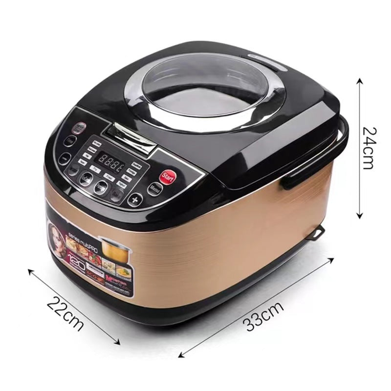 5L Rice cooker Electric Rice Cooker Household Smart Rice Cooker Large Capacity Appointment Timing  UK Plug EU Plug