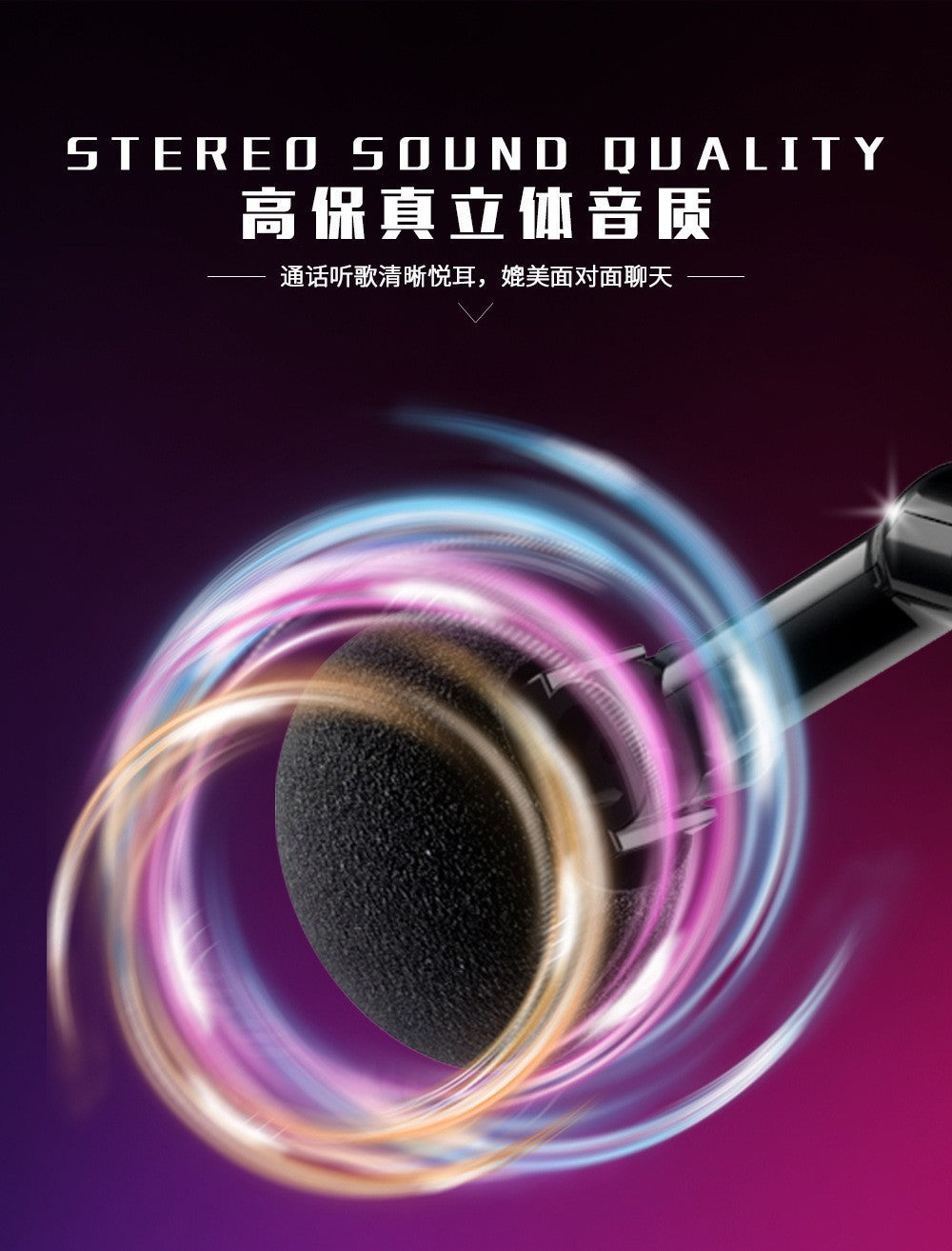 Hot-Selling Bluetooth Glasses TWS Game Wireless Bluetooth Sports Headphones Mini Dual Earbuds Touch Control No Delay