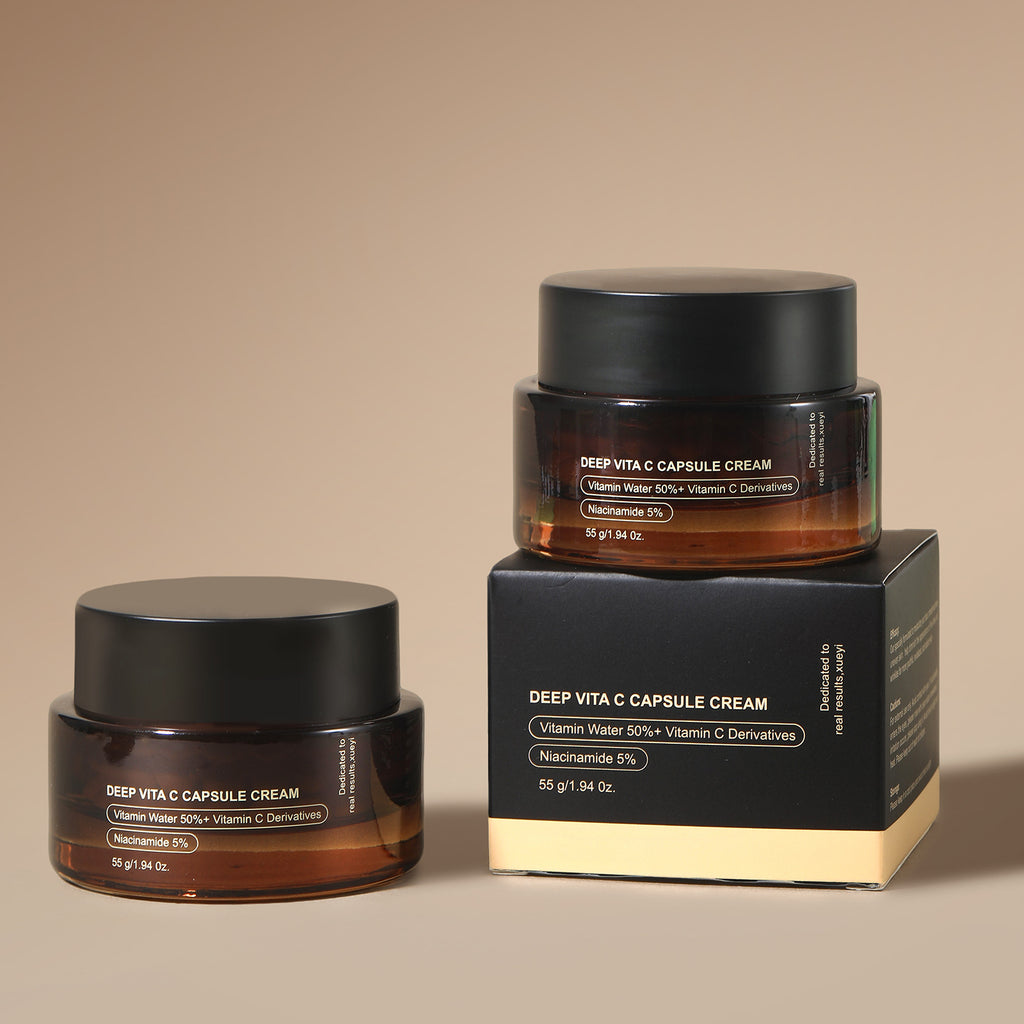 All VC Facial Capsule Cream Wrinkle Smoothing Anti-Wrinkle Essence Cream Hydrating Moisturizing Universal Face Cream