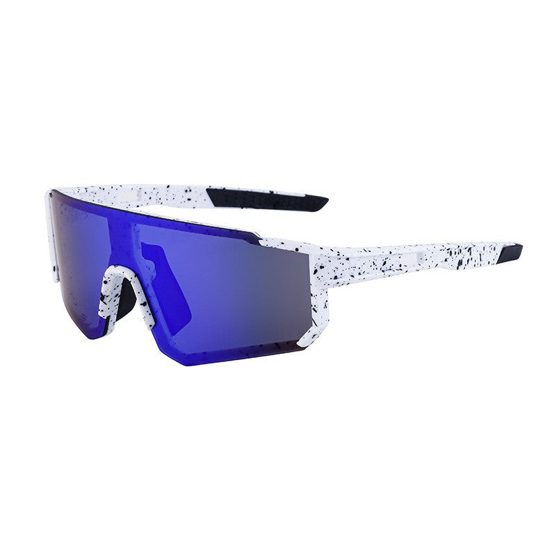 Cycling Goggles Colorful Outdoor Women's European and American One-piece Sunglasses Windproof Skiing Sports Sunscreen Sunglasses Men