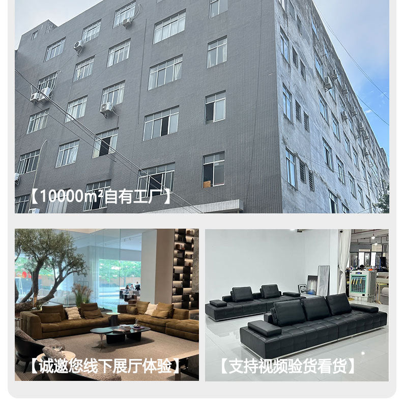 Italian Minimalist Big Black Bear Sofa Living Room Genuine Leather Sofa Top Layer Cowhide High Back Black Leather Art Sofa Shipping and tax not included