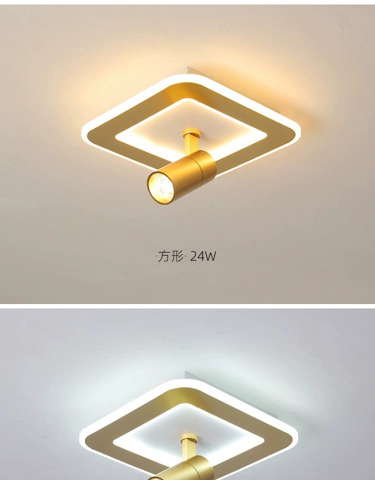 Aisle Light Corridor Light Luxury Balcony led Lamp Creative Background Wall Spotlight Simple Modern Cloakroom Ceiling Lamp