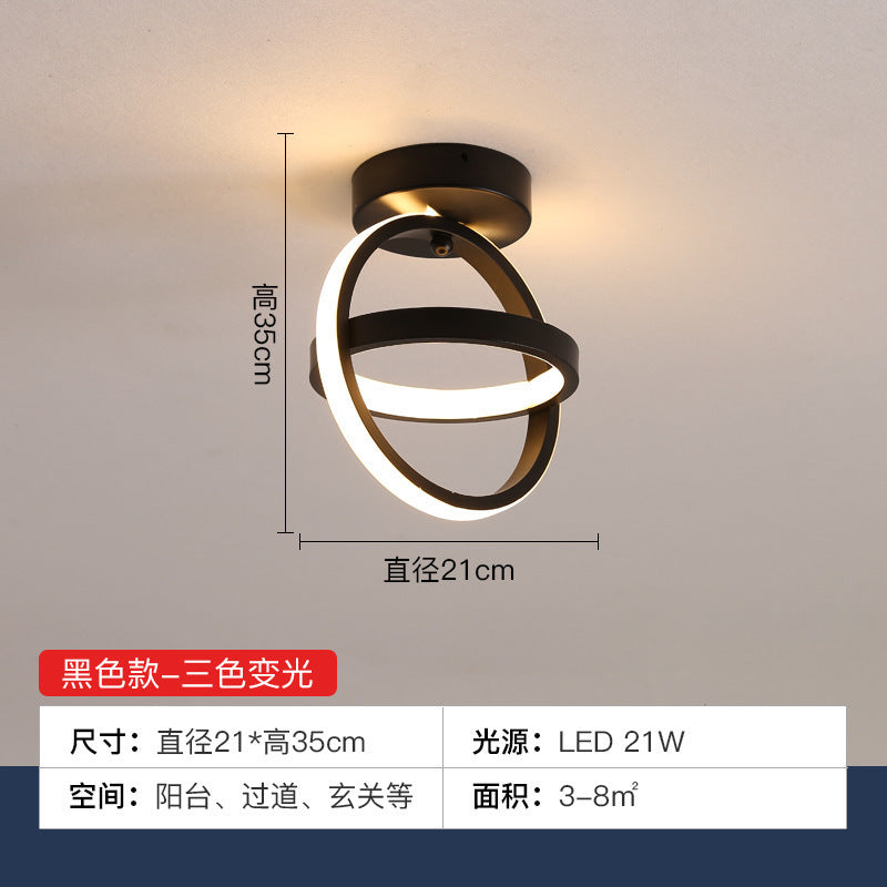 exclusive aisle lights balcony lights LED Modern Minimalist Nordic Creative Personality Cloakroom Living Room Entrance Light