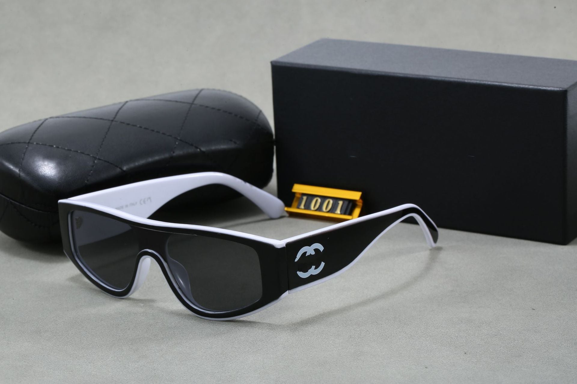 2025European and American Fashion New Cat Eye Sunglasses Chanel Style High-end Feel Unisex Sunglasses1001