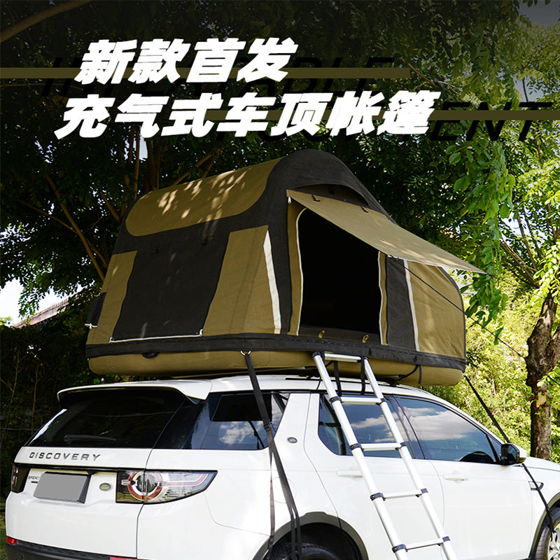 Specialized Car Roof Inflatable Tent Camping Car Gear Portable Rainproof Outdoor Camping All-Season Universal