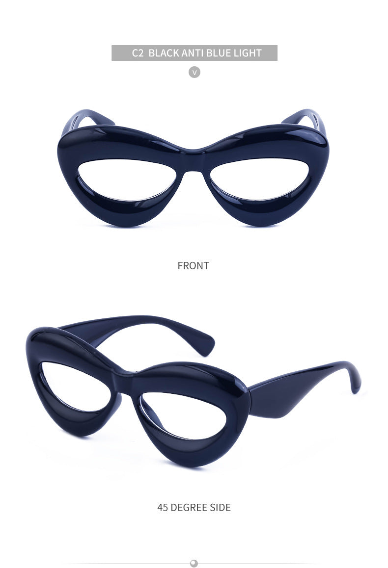 European and American Style Lip Sunglasses for Women Fashionable Party Quirky Personality Sunglasses Women's Glasses Wholesale Street Style Sun Protection