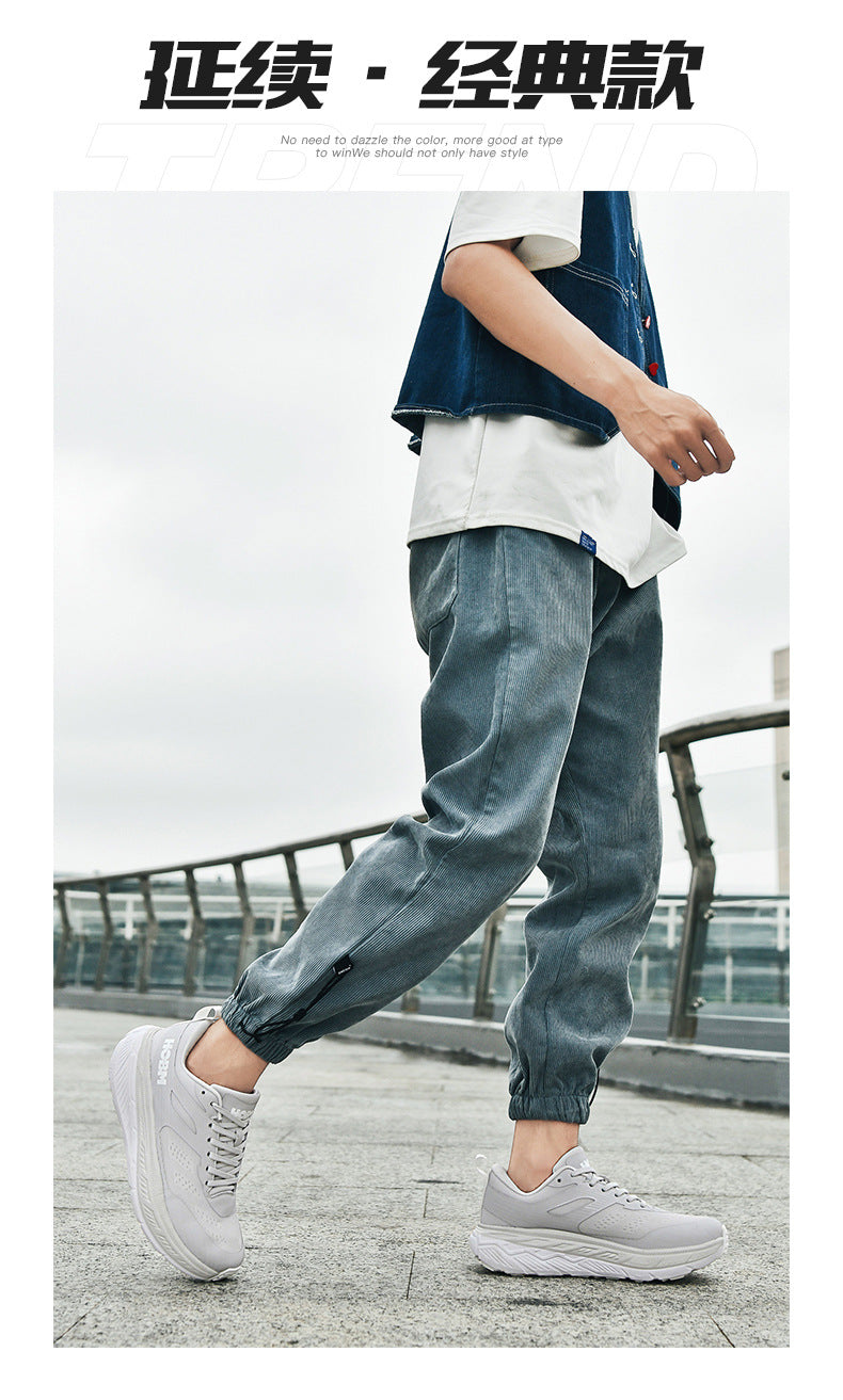 Running Shoes Sports Trendy Shoes Summer Soft Sole Lightweight Breathable Jump Rope Wide Last Marathon Jogging Thick Sole Cushioning Men's Shoes