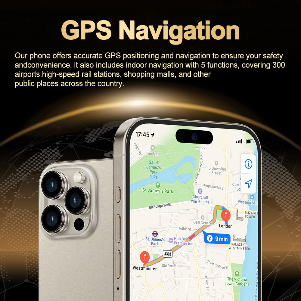 2025i16 ProMax Original Android Smartphone16+1T Shopee E-commerce