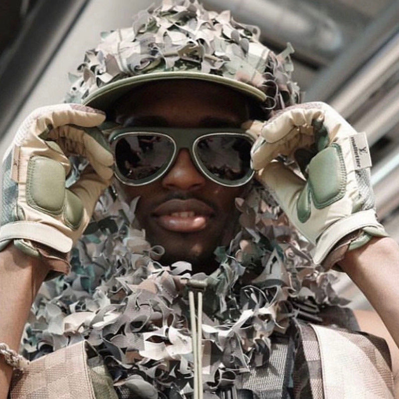 European and American Toad Sunglasses for Men, High-End Pilot Sunglasses, Men's Driving Sun Protection Glasses sunglasses