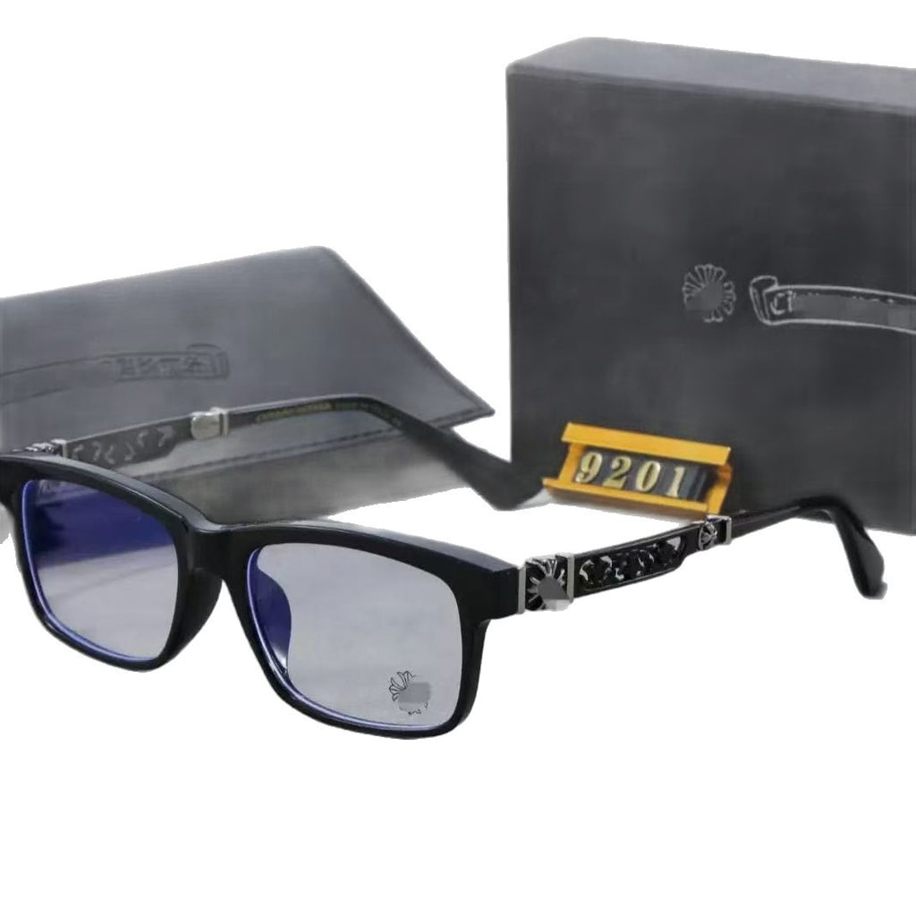 2025New European and American Style Fashion HD Blue Light Blocking Glasses Unisex Plain Glasses Wholesale