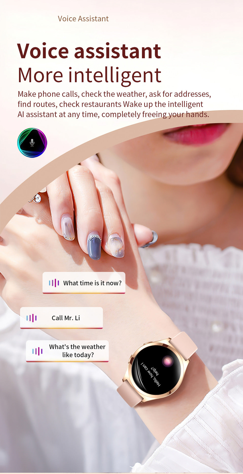 Y35Smart Watch1.27inch Bluetooth Call Heart Rate Pedometer Sleep Monitoring Deep Waterproof Sports Watch