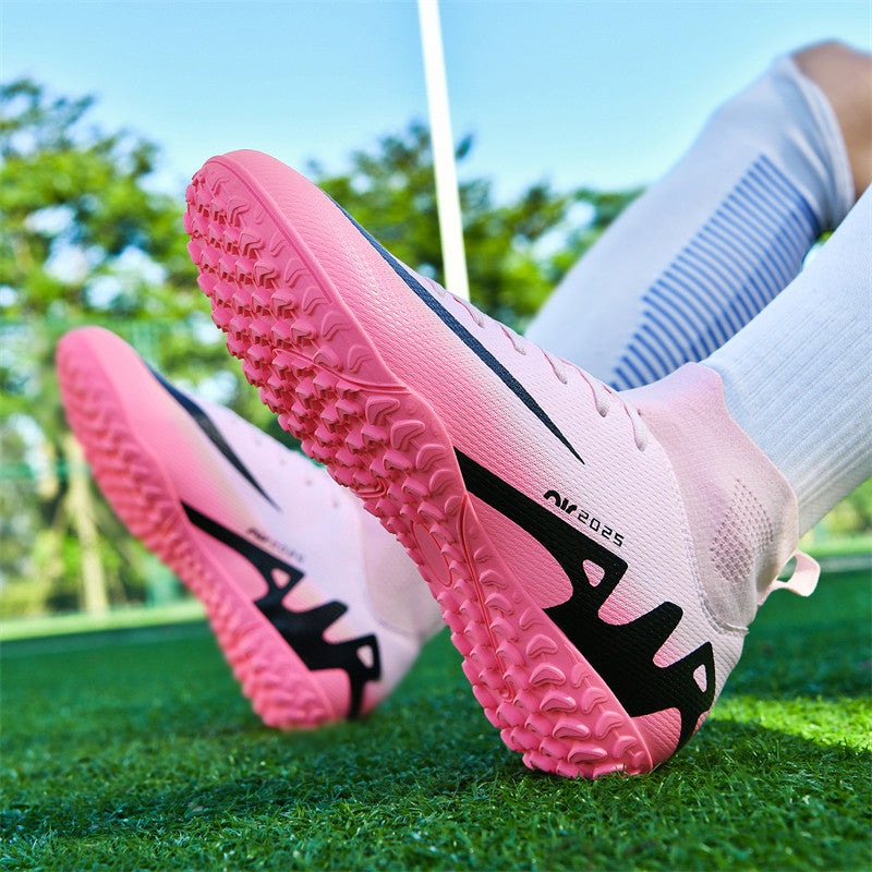 Assassin15Men's Football Shoes for Primary and Secondary School Students and Teenagers AG Spike tf Broken Nail Adult Competition Training Shoes