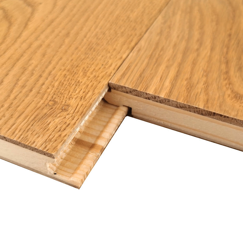 Door-to-Door Installation Old Three-Layer Large Board Pure Three-Layer Solid Wood Floor Oak Log3.0-4.0mm Underfloor Heating