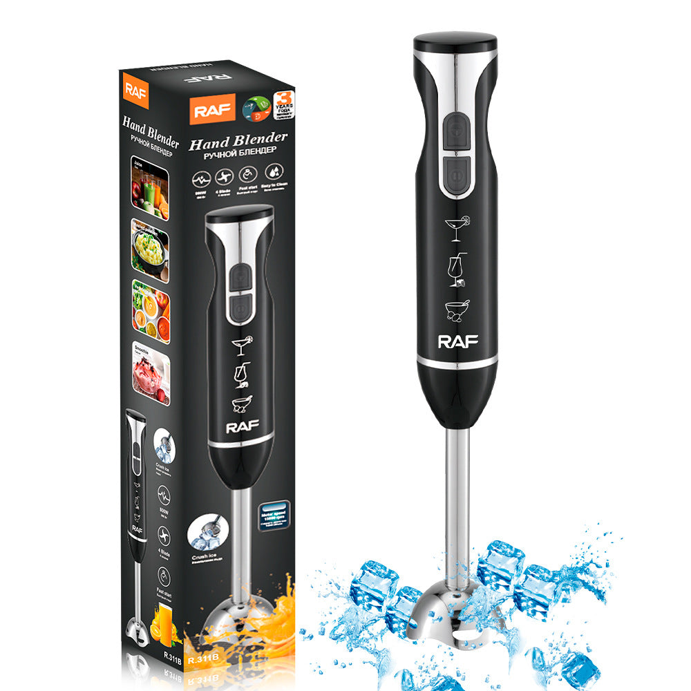 RAF European Standard Multifunctional Electric Blender Fruit Juicer Food Processor Kitchen Small Appliance Single Stick