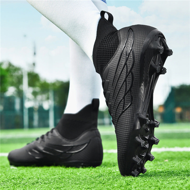 Football Shoes Long Spikes New Xiyin Grass Artificial Turf Youth Student Competition Training Shoes