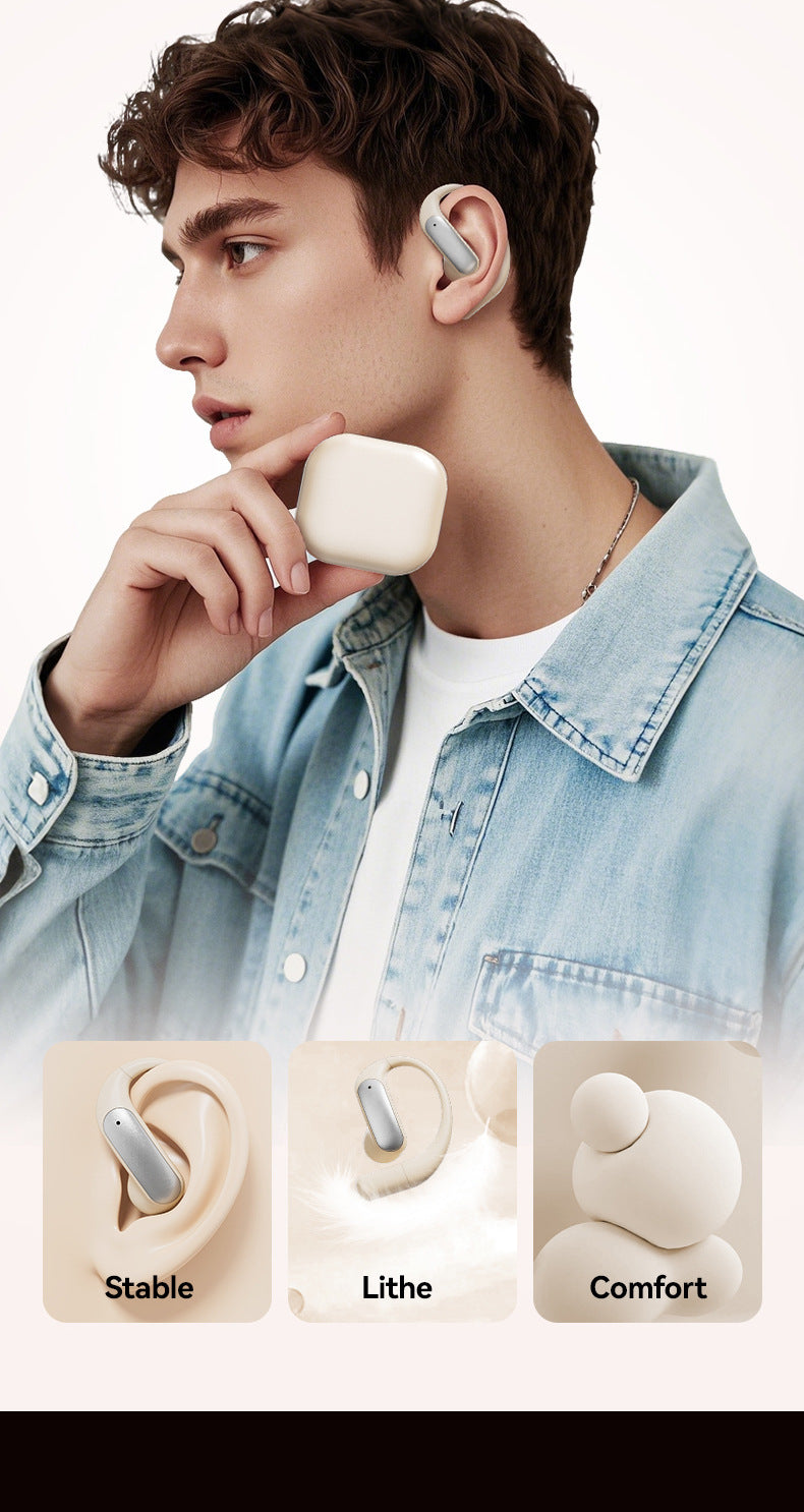 2025Popular M122New AI Translation Private Model Noise Cancelling Ultra-Long Battery Life Over-Ear Wireless Bluetooth Earphones