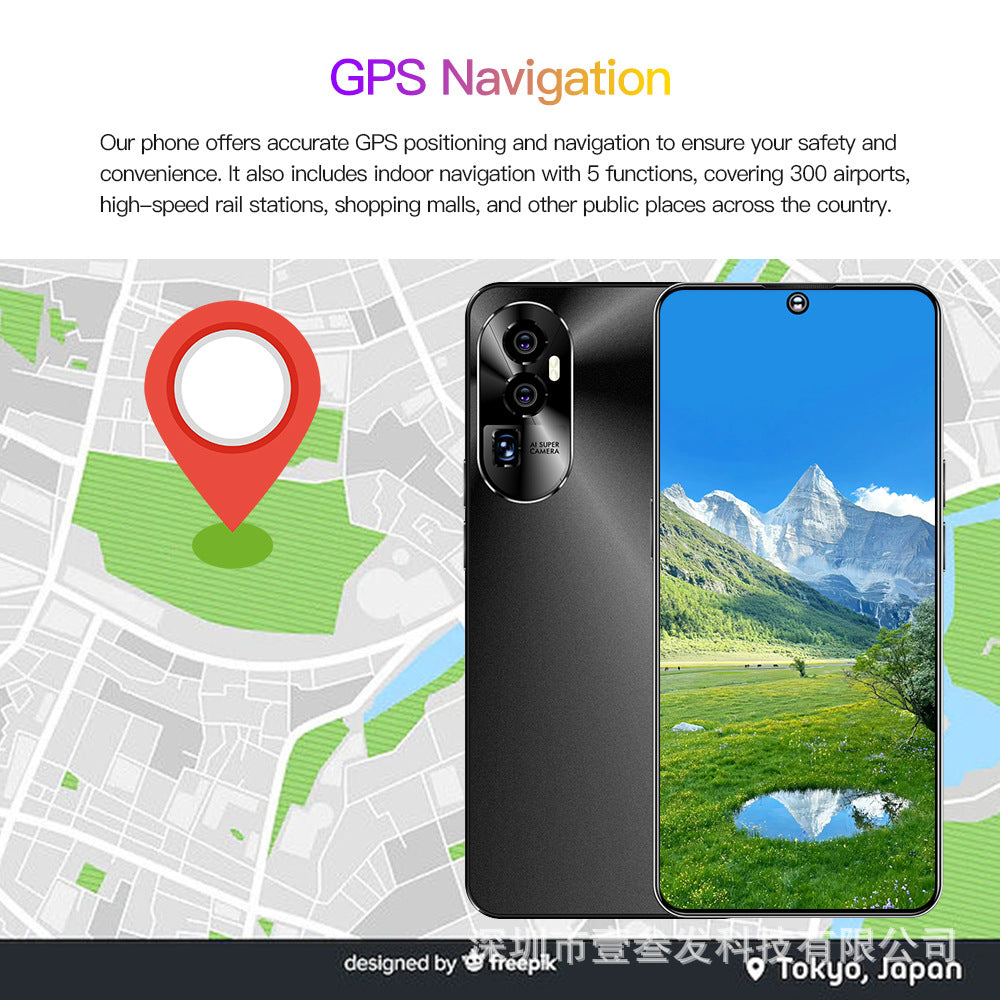 New Reno10pro(2+16G)7.3Inch5G All-in-One Hot-Selling Smartphone Factory