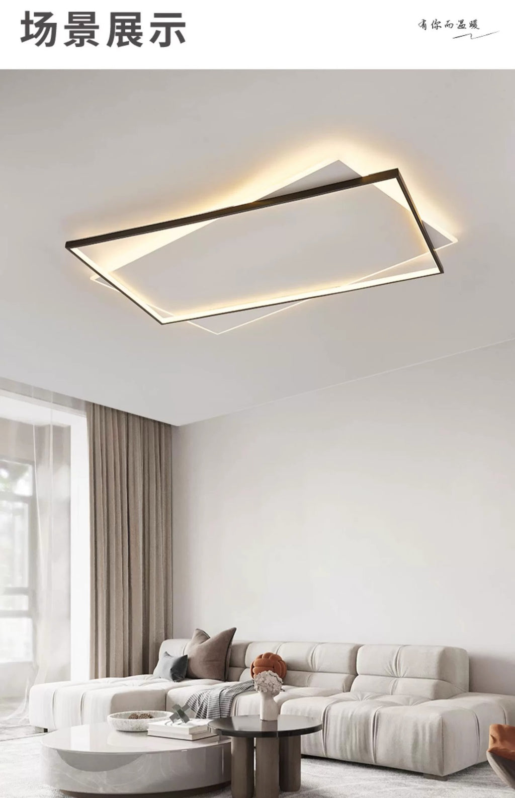 Lamp in the living room led Ceiling Light Modern Simple Elegant Main Light Three Rooms Two Halls Package Combination Lighting Zhongshan Lighting