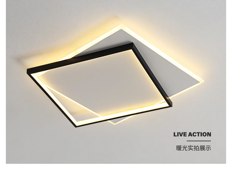 Lamp in the Living Room Modern Minimalist and Magnificent led Ceiling Light Bedroom Main Household Large Lighting Fixture Whole House Package Set