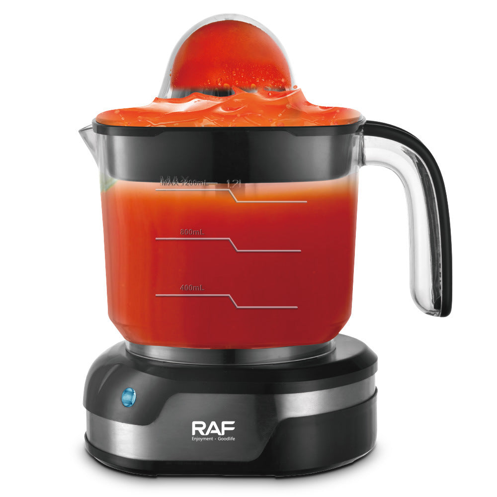 RAF EU Plug Electric Fresh Orange Juicer1.2L Household automatic juicer for lemon and orange juice, small and portable