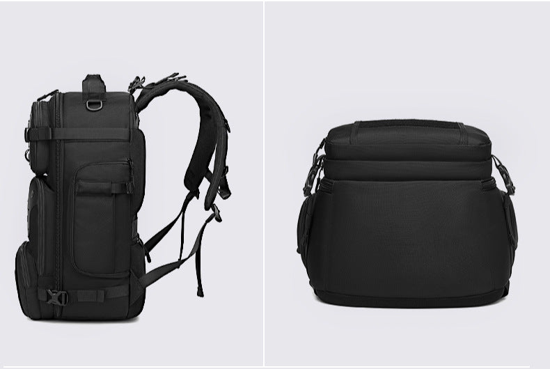 OZUKO Outdoor Tactical Backpack Large Capacity Waterproof Travel Bag Wear-Resistant MOLLE Hiking Backpack