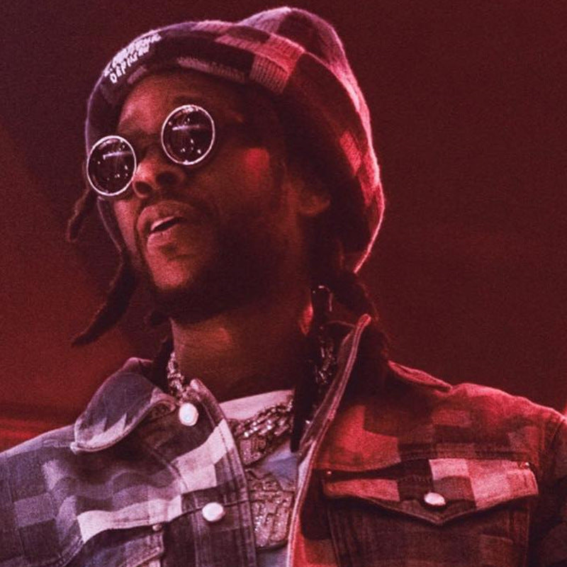 Sunglasses European and American Fashion Round Frame Sunglasses Men's High-end Sunglasses Men's Wholesale sunglasses