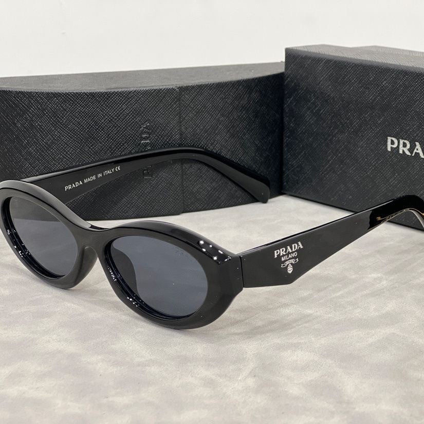 P Home25New26z Sunglasses Plate Men and Women Sunglasses High Sense Cat Eye retro Sunglasses UV Protection