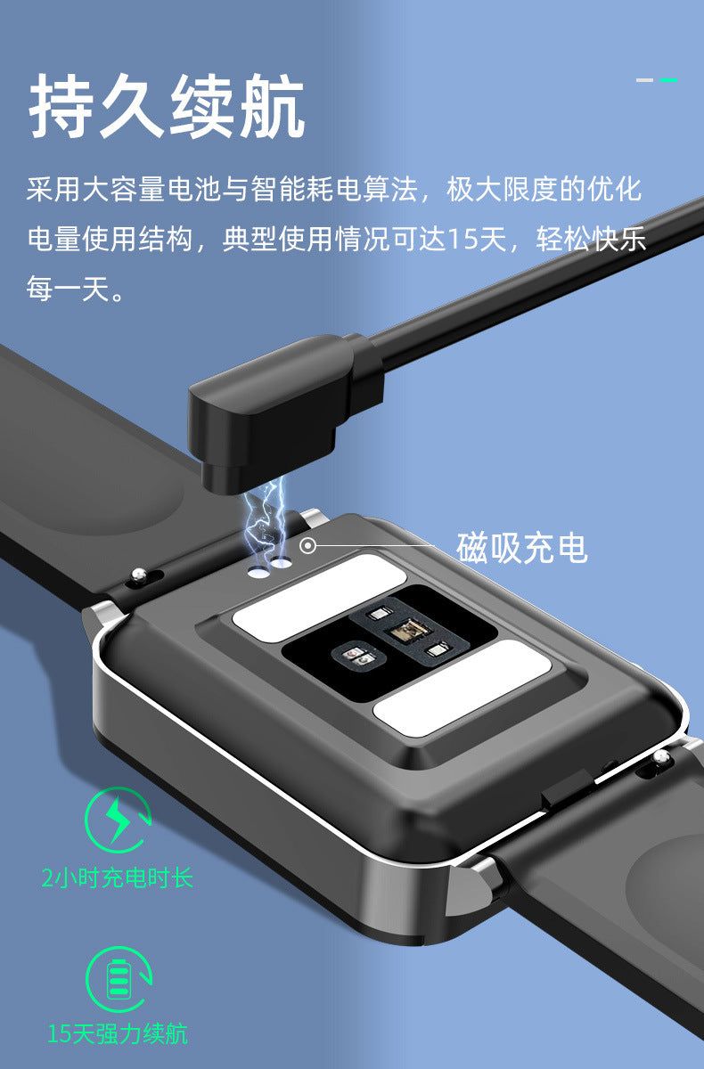 KS03Smart Watch Non-invasive Blood Glucose ECG ECG blood pressure blood oxygen temperature monitoring smartwatch manufacturer