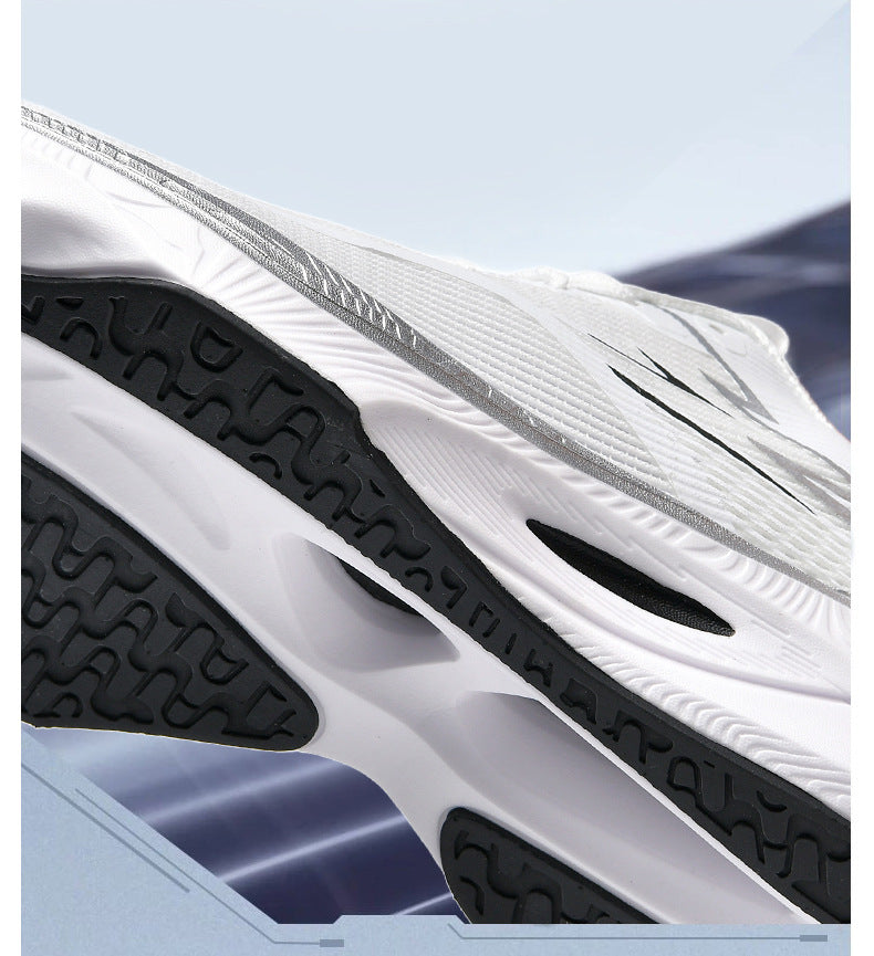 New Jogging Carbon Plate Running Shoes Men Women Couples Breathable Lightweight Marathon Training Outdoor Casual Sports Shoes