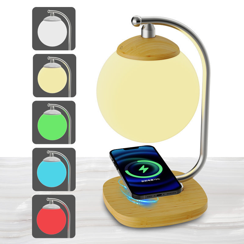 Moon15w Radio Outdoor Camping Atmosphere Lamp Bedroom Table Lamp Bedside High-end Eye Protection Night Light