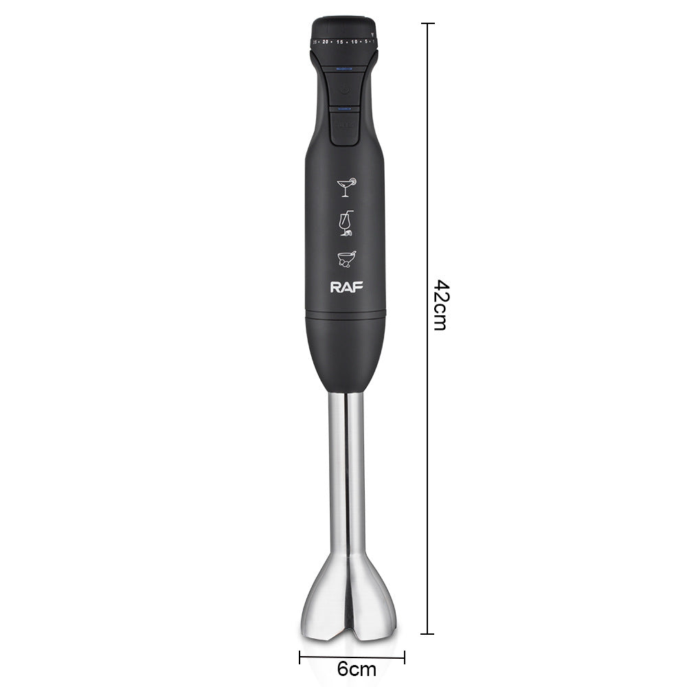 RAF EU Standard Portable Household Food Blender Handheld Electric Stainless Steel Cooking Stick Mixer780