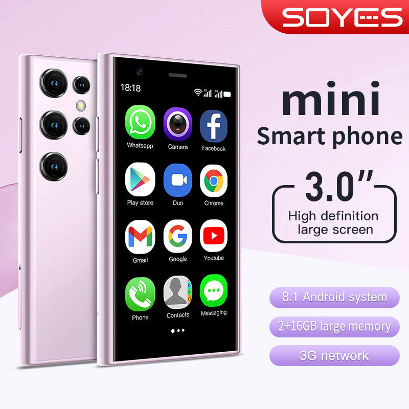 Sono S23pro Ultra Small Mobile Phone Google Store Quad-Core Traditional Chinese Android Smart Mini Backup Phone