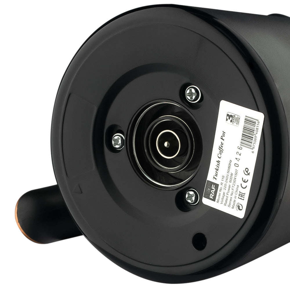 RAF European Standard Turkish Coffee Pot High Temperature Resistant Hot Water Kettle Coffee Maker Visual Tea Maker Milk Warmer